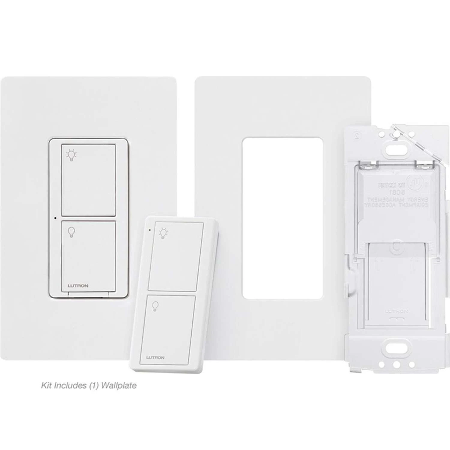 Lutron Caseta 5 Amps 3-Way Smart-Enabled Switch White 1 Pk