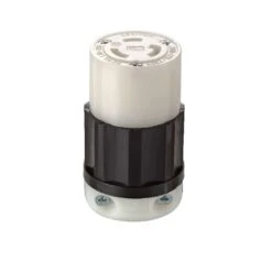 Leviton Industrial Nylon Non-Grounding Locking Connector L10-20R 16-10 AWG 3 Pole 3 Wire