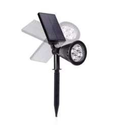 Techko Solar Powered 30 W LED Spotlight 2 Pk