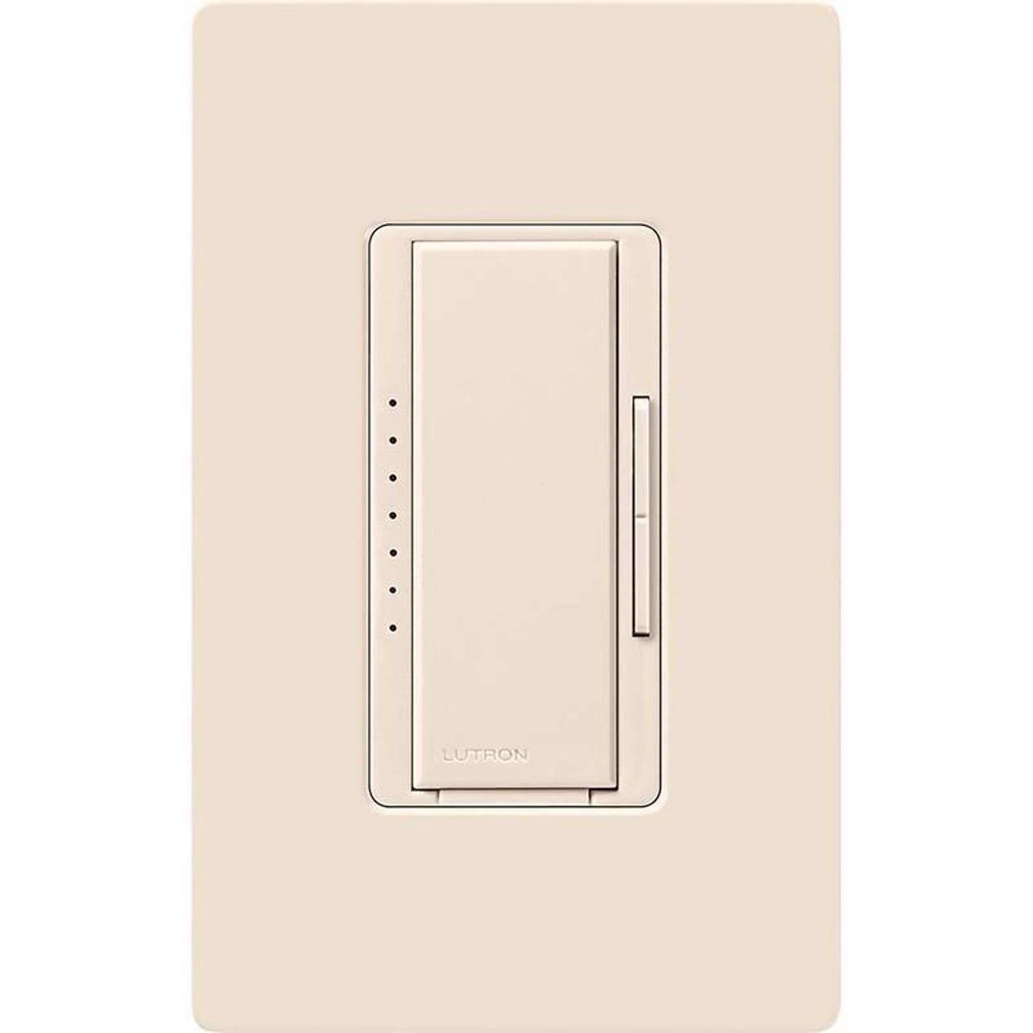 Lutron Maestro Light Almond 150 W 3-Way Dimmer Switch 1 Pk - Image 2