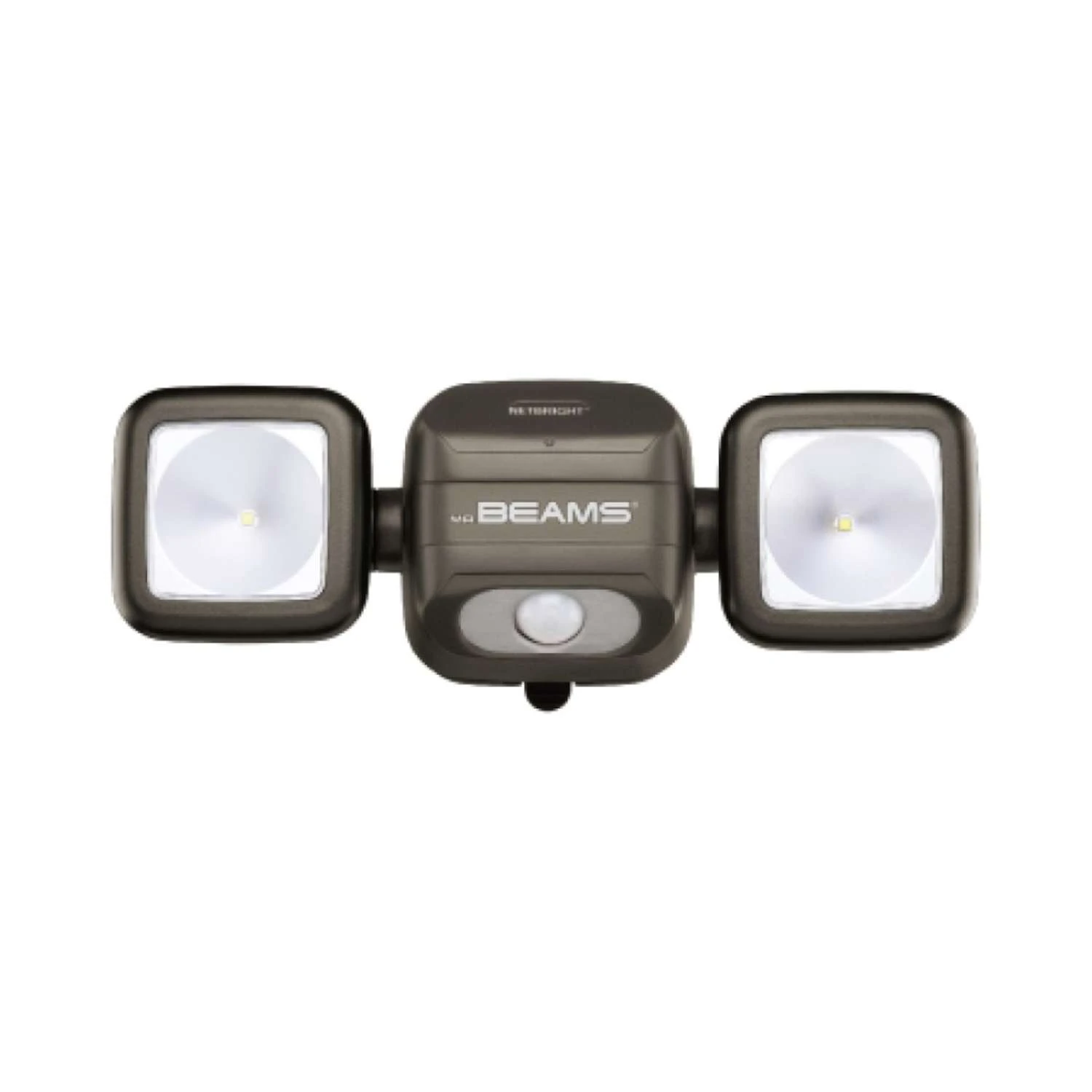 Mr. Beams NetBright Motion-Sensing Battery Powered LED Dark Brown Security Light