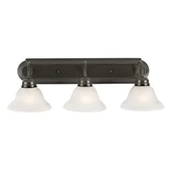 Design House Millbridge Oil-Rubbed Bronze 3 Lights Vanity Light Surface