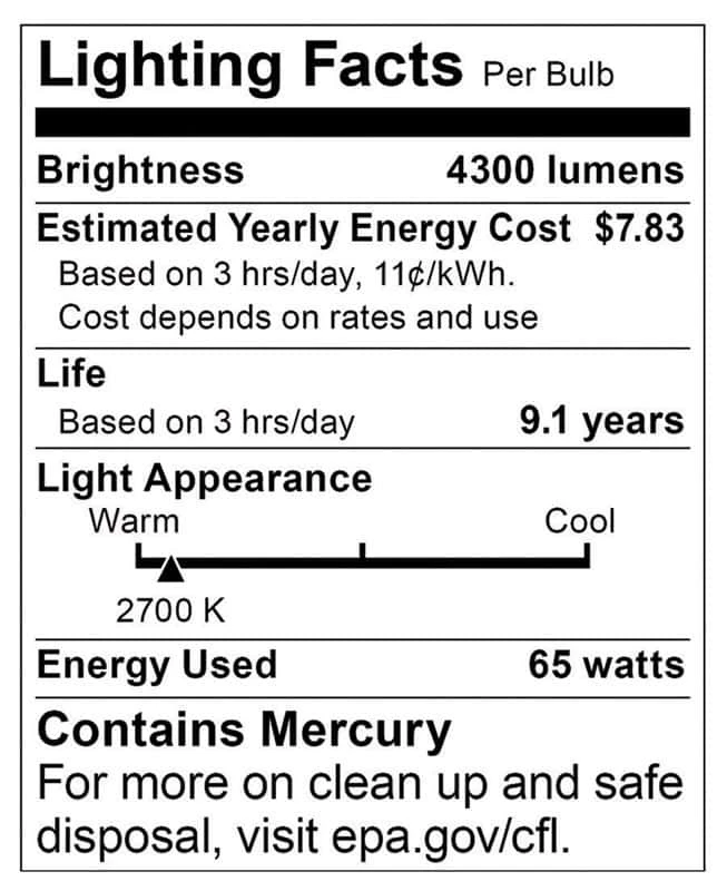 Satco HI-PRO 65 W T5 3.53 In. D X 9.44 In. L CFL Bulb Soft White Specialty 2700 K 1 Pk - Image 3