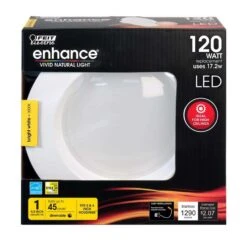 Feit Enhance Bright White 5-6 In. W LED Dimmable Recessed Downlight 17.2 W