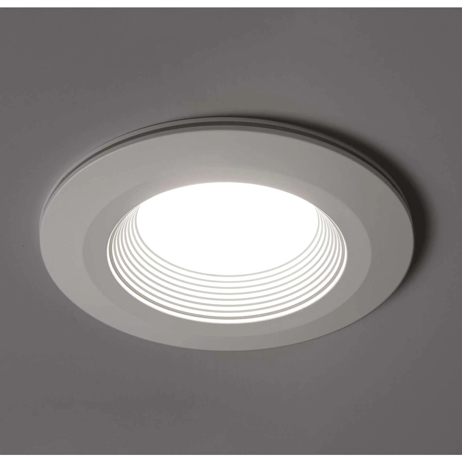ETI Color Preference Matte White 6 In. W LED Recessed Downlight With Nightlight Trim 11 W - Image 2