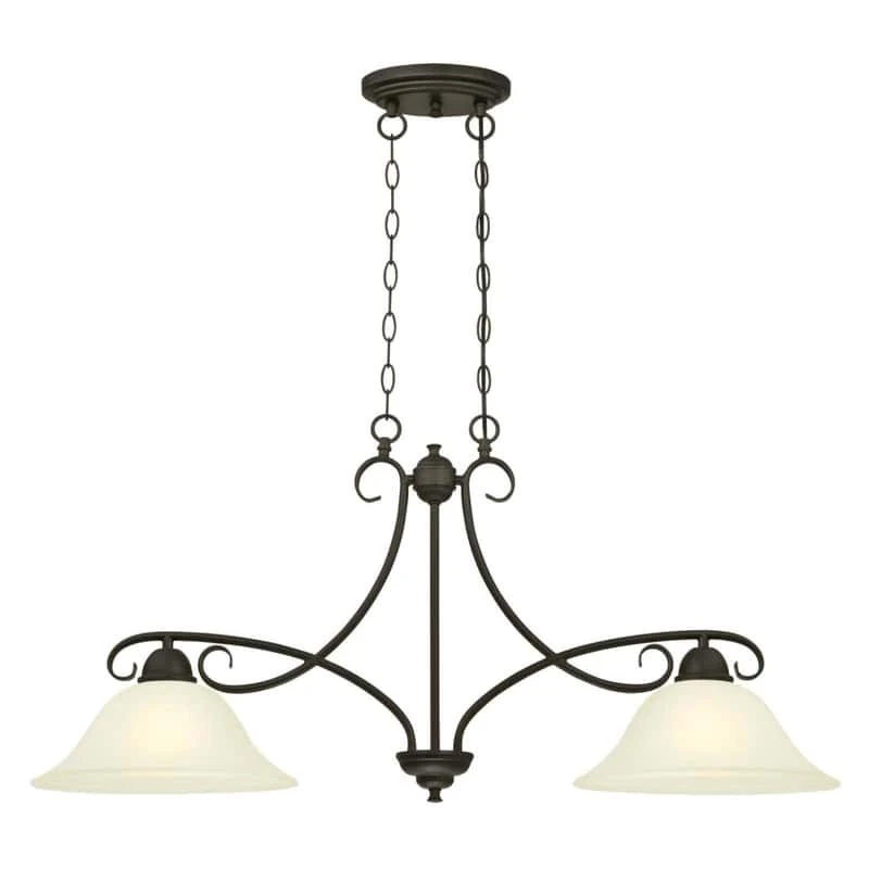 Westinghouse Dunmore Oil Rubbed Bronze 2 Lights Pendant Light - Image 2