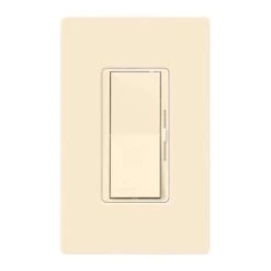 Lutron Diva Light Almond 150 W 3-Way Dimmer Switch 1 Pk