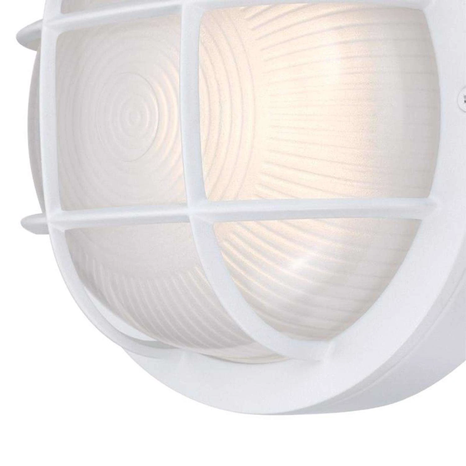Westinghouse Textured White Hardwired 12 W LED Wall/Pillar Light 1 Pk - Image 3
