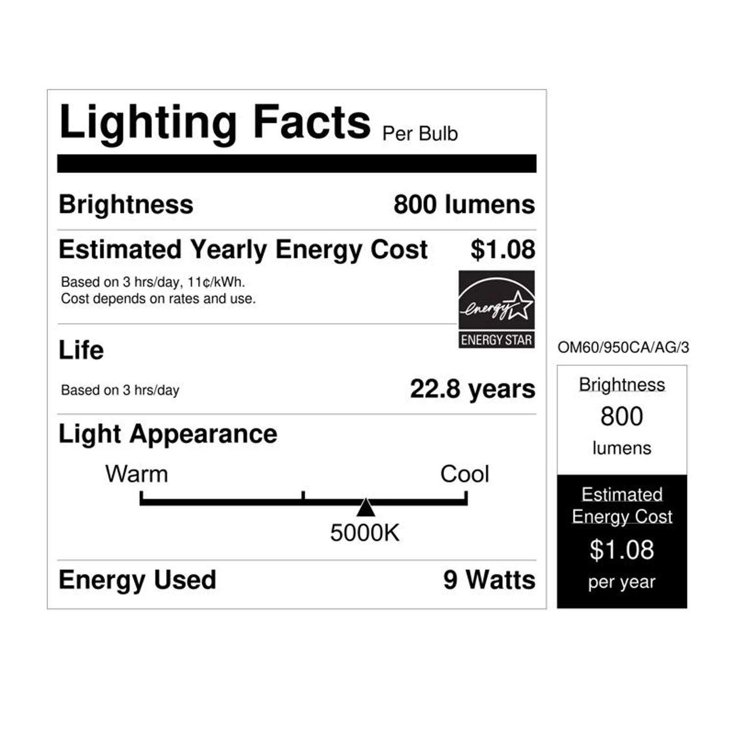 Feit Smart Home A19 E26 (Medium) Smart-Enabled LED Bulb Daylight 60 Watt Equivalence 3 Pk - Image 9