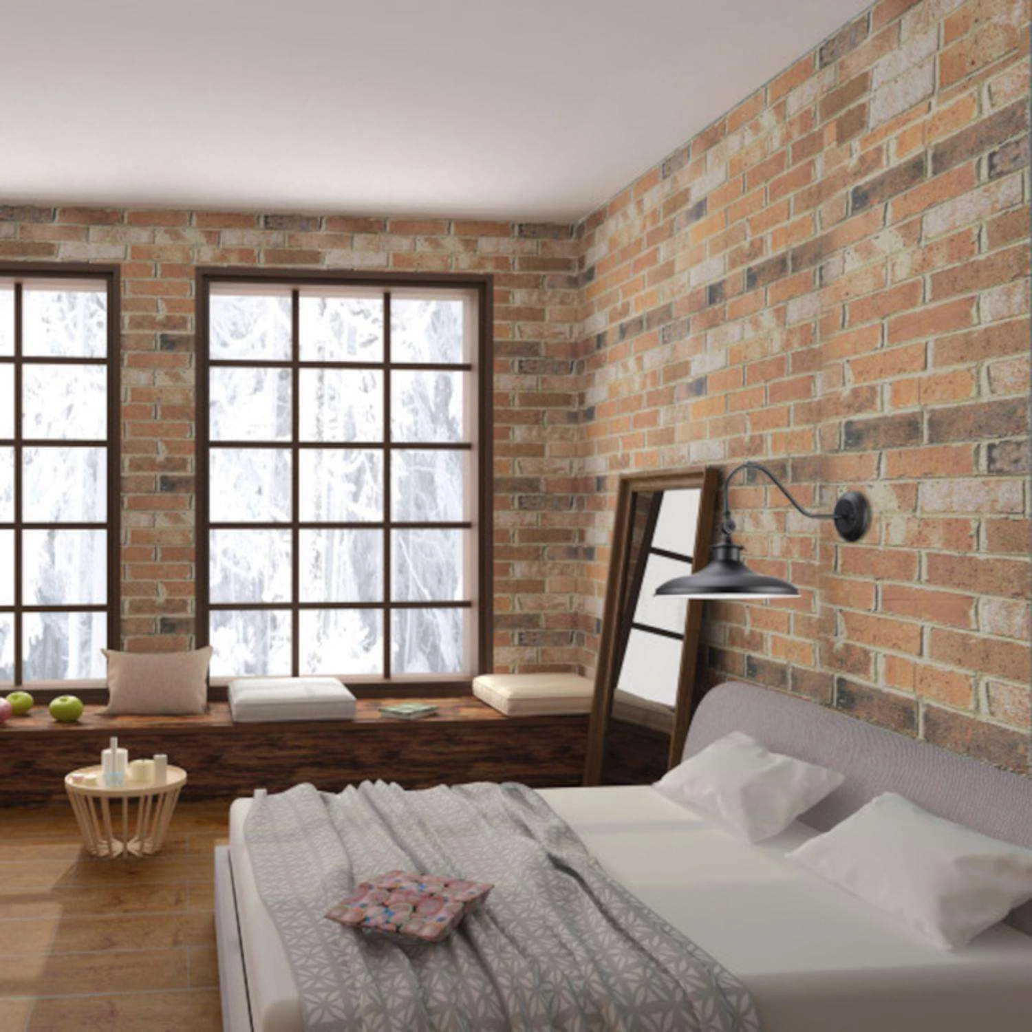 Globe Electric Aedan 1-Light Black Wall Sconce - Image 6