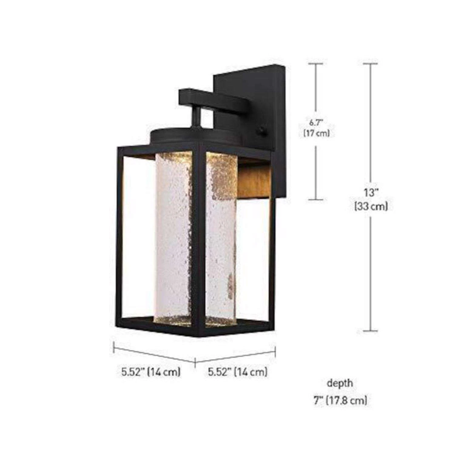 Globe Electric Capulet 1-Light Matte Black Wall Sconce - Image 4