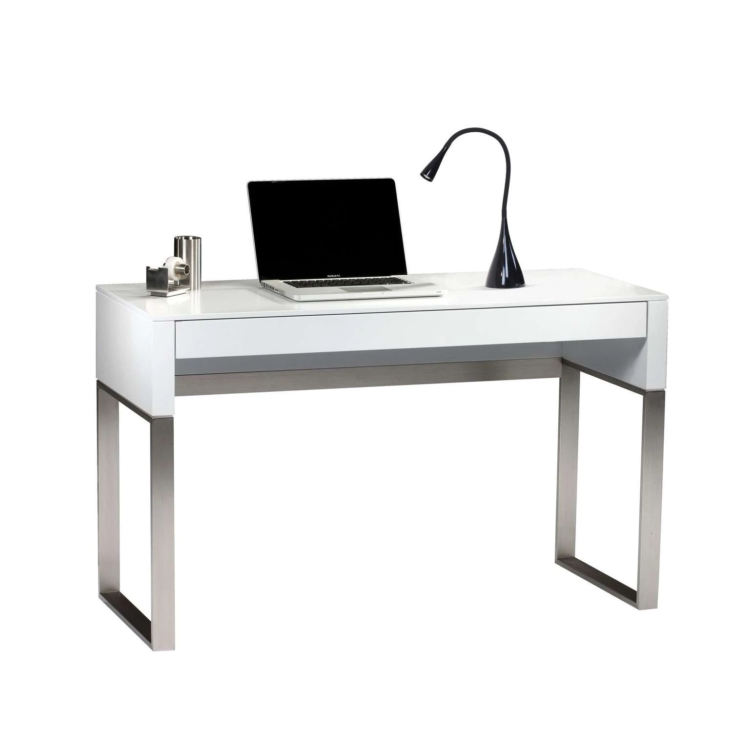 Newhouse Lighting 26 In. Black Gooseneck Desk Lamp - Image 3