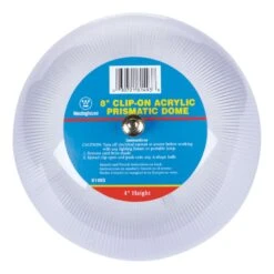 Westinghouse Dome Clear Acrylic Lamp Shade 1 Pk
