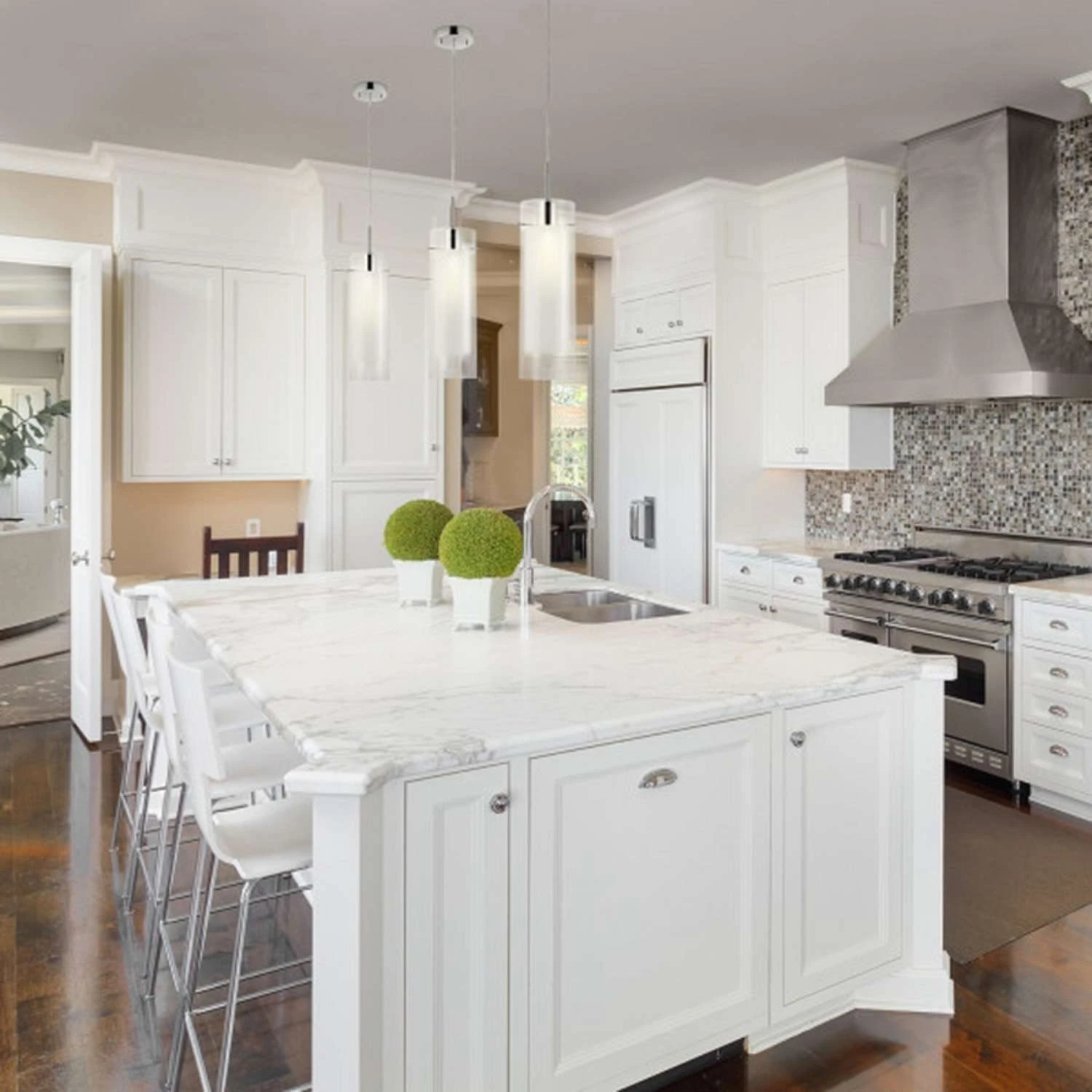 Globe Electric Sydney Polished Chrome 1 Lights Pendant Light - Image 7