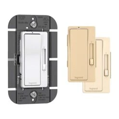 Legrand Radiant Multicolored 1100 W Slide Dimmer Switch 1 Pk
